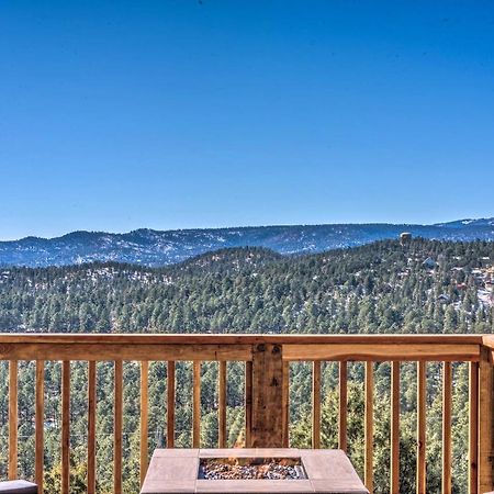 Вилла Mountains Majesty Cabin With Hot Tub And Mtn Views! Руидозо Экстерьер фото