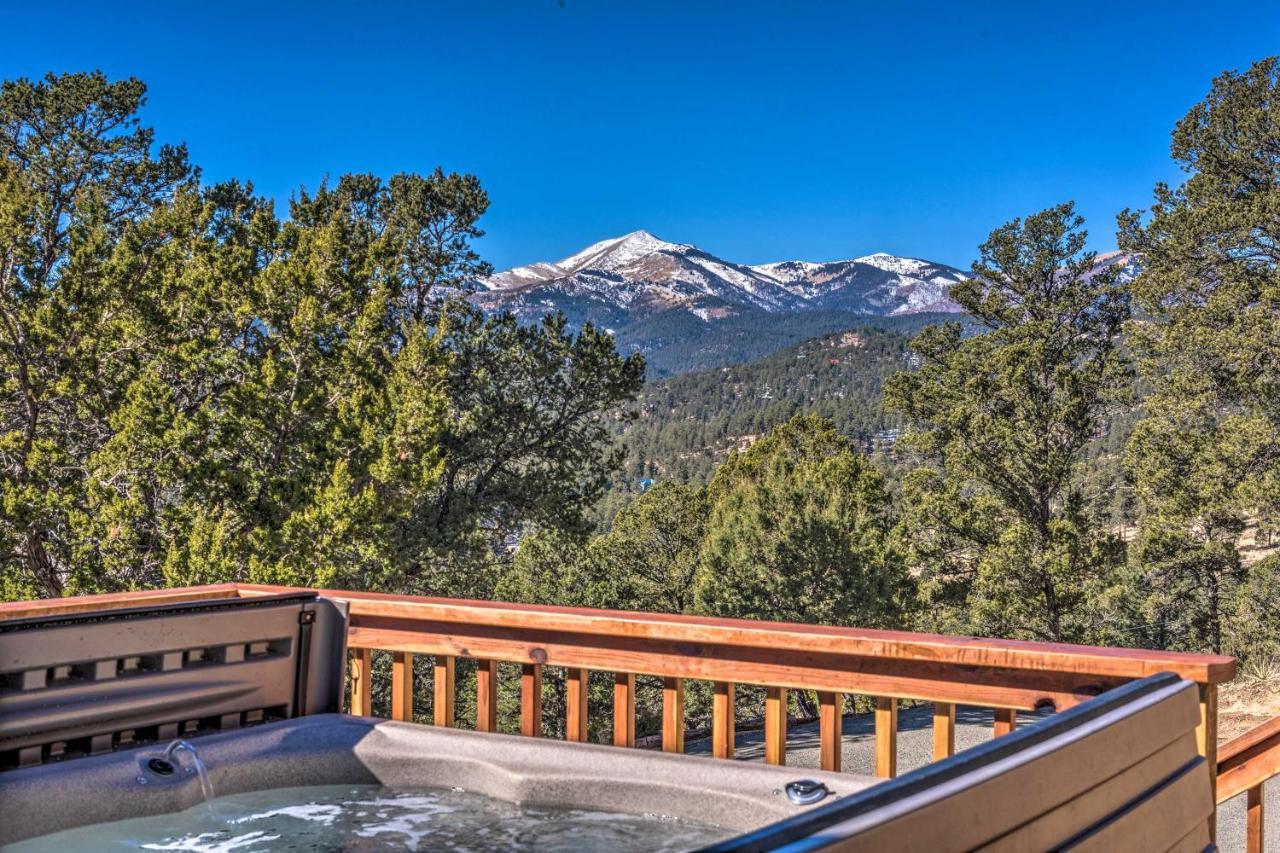 Вилла Mountains Majesty Cabin With Hot Tub And Mtn Views! Руидозо Экстерьер фото